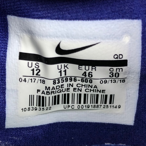 Nike Zoom Superfly Elite Track Spikes Purple Lime - Picture 8 of 8